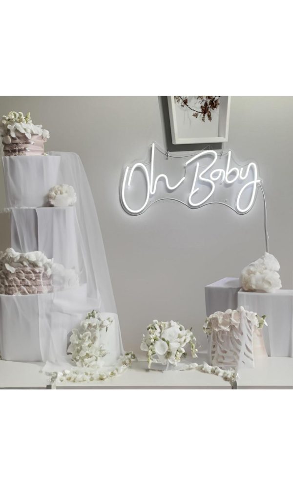 "Oh Baby" LED Backdrop Light